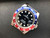 Bigger Pepsi Blue-Red Aluminum Bezel Insert With White Numbers For New Style Of ROLEX 116610 SUBMARINER Or GMT II Watch