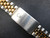 Signed  17mm Gold Alloy Plated Jubilee Style 2-Tone Higher Quality Watch Band Bracelet Strap For Old Midsize ROLEX DATEJUST Watch
