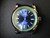 New Style Of Steel Rolex Milgauss 40mm Watch Set  With Smooth Bezel And Blue Dial And Green Crystal Fit ETA 2824 Movement