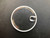 One Pc Sapphire Crystal In The Diameter Of 30.5mm For Mens 36mm Rolex DateJust Or Tudor Day-Date Watch Case With ETA 2824 Or 2834 Movement