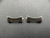 One Pair Of 557 Steel All Brushed End Pieces For Vintage ROLEX EXPLORER 19mm OYSTER Watch Band Bracelet And Spring Bars In 1.78mm With The Center Cutout of 9mm