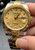 New Style Of 2-tone Rolex 41mm DateJust Watch Set  With Golden Fluted Bezel And Champagne Dial  Has Luminous Sticks Fit ETA 2824 Movement