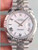 New Style Of Steel Rolex 41mm DateJust Watch Set With Fluted Bezel And Rhodium Dial Has Luminous Sticks Fit ETA 2824 Movement