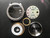 Steel Ladies Rolex 31mm DateJust Watch Set With CZ Rhinestones Bezel And Mother Of Pearl White Dial Has CZ Rhinestones And President Watch Band Fit ETA 2671 Movement