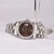 Steel Ladies Rolex 31mm DateJust Watch Set With CZ Rhinestones Bezel And Mother Of Pearl White Dial Has CZ Rhinestones And President Watch Band Fit ETA 2671 Movement