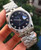 Steel Ladies Rolex 31mm DateJust Watch Set With CZ Rhinestones Bezel And Mother Of Pearl White Dial Has CZ Rhinestones And President Watch Band Fit ETA 2671 Movement