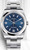 New Style Of Steel Rolex 214270 Explorer 41mm Watch Set  With Smooth Bezel And Blue Dial Fit ETA 2824 Movement