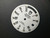 28.5mm White Dial Marked Tudor Symbol With Roman Numerals And Silver CZ Rhinestones For Mens Prince Oyster DAY-DATE Watch Fit ETA 2834 Automatic Movement