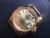 Rolex 41mm Golden Day-Date Watch Set  With Fluted Bezel And Champagne Dial Has White And Red CZ Rhinestones Fit ETA 2836 Movement