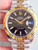 New Style Of 2-tone Rolex 41mm DateJust Watch Set  With Golden Fluted Bezel And White 2-tone Dial  Has Luminous Sticks Fit ETA 2824 Movement