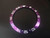 Bigger Purple Aluminum Bezel Insert With White Numbers For New Style Of ROLEX 116610 SUBMARINER Or GMT II Watch