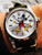 28mm 1601 Oyser Perptual Mickey Mouse Sunburst Silver Dial Marked ROLEX Symbol With Silver Sticks And Date Window Fit ETA 2836 Or 2824 Or DG 2813 Or Miytota 8215 Automatic Movement For Mens DATEJUST Watch