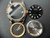 New Style Of 2-tone Rolex 41mm DateJust Watch Set  With Golden Fluted Bezel And Black 2-tone Dial  Has Luminous Sticks Fit ETA 2824 Movement