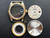 Gold Alloy Plated 2-tone Ladies Rolex 31mm DateJust Watch Set  With fluted Bezel And Mother Of Pearl Dial Has CZ Rhinestones And Jubilee Watch Band Fit ETA 2671 Movement