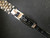 Gold Alloy Plated 2-tone Ladies Rolex 31mm DateJust Watch Set  With fluted Bezel And Mother Of Pearl Dial Has CZ Rhinestones And Jubilee Watch Band Fit ETA 2671 Movement