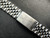 Signed 20mm White Golden Jubilee Style Watch Band Bracelet Strap Fit The Vintage 36mm ROLEX White Gold DATEJUST Watch, Not For The Normal Steel Watch Case