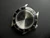 ROLEX Signed 6538 Vintage Style of 39mm Stainless Steel Submariner Watch Case With Acrylic Bubble Crystal Black Friction Bezel And 20mm Lugs Have Drilled Through Holes Fit ETA 2824 Or NH35/36/38 Movement And Dial In 28.0~29.0mm
