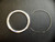 One Steel Friction Turn Both Directions Bezel Ring For Mens Old Style Of Rolex 40MM SUBMARINER 5513 1680 Or GMT Watch Case