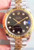 New Style Of 2-tone Rolex 41mm DateJust Watch Set  With Golden Fluted Bezel And Wimbledon Rhodium Dial Fit ETA 2824 Movement