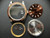 New Style Of 2-tone Rolex 41mm DateJust Watch Set  With Rose Golden Fluted Bezel And Coffee Brown Rose Golden 2-tone Dial Has Golden Luminous Sticks Fit ETA 2824 Movement