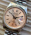 16200 28mm Light Champagne Dial Marked Rolex Symbol With Silver Sticks For Mens Steel DATEJUST Watch Fit ETA 2836 Or DG 2813 Or MIYOTA 8215 Automatic Movement With DWO