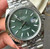 Newer Style Of Steel Rolex 41mm DateJust Watch Set  With Steel Fluted Bezel And Blue Motif Dial Has Silver Luminous Sticks Fit ETA 2824 Movement