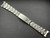 Signed 19mm Tapered To 14mm Solid Stainless Steel All Brushed Oyster Quality Watch Bracelet Band Strap For Vintage 34mm Rolex Watch Case