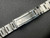 Signed 19mm Tapered To 14mm Solid Stainless Steel All Brushed Oyster Quality Watch Bracelet Band Strap For Vintage 34mm Rolex Watch Case