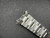 Signed 19mm Tapered To 14mm Solid Stainless Steel All Brushed Oyster Quality Watch Bracelet Band Strap For Vintage 34mm Rolex Watch Case