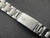 Signed 19mm Tapered To 14mm Solid Stainless Steel All Brushed Oyster Quality Watch Bracelet Band Strap For Vintage 34mm Rolex Watch Case