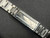 Unbranded 19mm Tapered To 14mm Solid Stainless Steel All Brushed Oyster Quality Watch Bracelet Band Strap For 34mm Watch Case