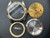 Newer Style Of 2-tone Rolex 41mm DateJust Watch Set  With Golden Fluted Bezel And Champagne Motif Dial Has Silver Luminous Sticks Fit ETA 2824 Movement