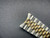 Newer Style Of 2-tone Rolex 41mm DateJust Watch Set  With Golden Fluted Bezel And Champagne Motif Dial Has Silver Luminous Sticks Fit ETA 2824 Movement