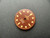 29mm 6538 Tropical Reddish Brown James Bond Gilt Submariner Watch Dial With Yellow Lume Marked Golden Rolex Symbol And White Text for ETA 2836/2824 Or NH35/38 Or MIYOTA 8215 Or DG 2813 Movement