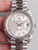 Steel 228206 Rolex 41mm Day-Date Watch Set  With Smooth Bezel And Sunburst Light Blue Dial Has Silver Roman Numerals Fit ETA 2836 Movement