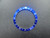 Vintage GMT Master Style Of Blue Aluminum Bezel Insert With Silver Numbers For Rolex 40mm Watch