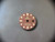 27.3mm 1675 Vintage Style Of Brown Tropical Gilt GMT Master Dial With Super Yellow Luminova Marked Rolex Symbol Fit ETA 2836 Or DG3804B movement With Date Wheel Overlay For 4 Hands