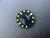 27.3mm 1675 Vintage Style Of Matt Black GMT Master Dial With Super Yellow Luminova Marked Rolex And Cartier Symbol Fit ETA 2836 Or DG3804B movement With Date Wheel Overlay For 4 Hands