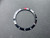 Vintage 6541 Model Of Black Aluminum Bezel Insert With Silver Numbers  And Red Triangle Fit My 6538 ROLEX Submariner Watch Case