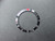 Vintage 6541 Model Of Black Aluminum Bezel Insert With Silver Numbers  And Red Triangle Fit My 6538 ROLEX Submariner Watch Case