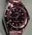 Vintage 6541 Model Of Black Aluminum Bezel Insert With Silver Numbers  And Red Triangle Fit My 6538 ROLEX Submariner Watch Case