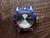 UPDATED ROLEX Signed Vintage Style of 39.6mm Stainless Steel 1675 GMT Watch Case With Acrylic Bubble Crystal Pepsi Friction Bezel And 20mm Lugs Have Drilled Through Holes Fit Modified 2836 Movement And Dial In 27.3mm With DWO
