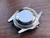 UPDATED ROLEX Signed Vintage Style of 39.6mm Stainless Steel 1675 GMT Watch Case With Acrylic Bubble Crysta Blue Friction Bezel And 20mm Lugs Have Drilled Through Holes Fit Modified 2836 Movement And Dial In 27.3mm With DWO