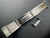 Tudor Signed Stainless Steel All Brushed Flip-Lock Clasp for Vintage Style Of Mens 20mm Submariner Oyster Watch Band Bracelet