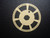 One Pc Champagne Day Disc Wheel Overlay Fit ETA 2836 Or DG 2813 Automatic Movement For The Mens Golden DAY-DATE Watch 