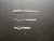 One Set Of Silver Watch Hands With Luminova Fit ETA 2836 Or 2824 For 34mm Tudor Prince Or Rolex Watch
