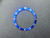 Vintage Style Of Blue Aluminum Bezel Insert With Silver Numbers For Rolex 40mm Submariner Watch Case Of  16800, 16803, 16808, 16610, 16613, 16618