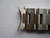 One Pair Of Stailess Steel All Brushed End Pieces Marked 455B For ROLEX EXPLORER 20mm OYSTER Watch Band Bracelet