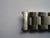 One Pair Of Stailess Steel All Brushed End Pieces Marked 455B For ROLEX 19MM OYSTER Watch Band Bracelet Fit 34mm Watch Case