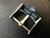 Stainless Steel Buckle Marked Rolex Crown Logo With 16mm Spring Bar For The 19mm Leather Strap